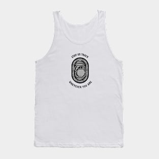 Camping Vintage Since Funny Sunset Tent Tank Top